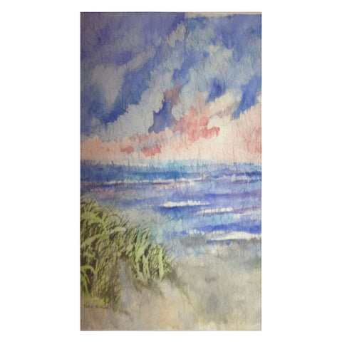 Rosie Brown Sensual Sunset Batik Tablecloth