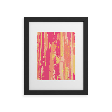 Rosie Brown Sherbet Palms Framed Art Print