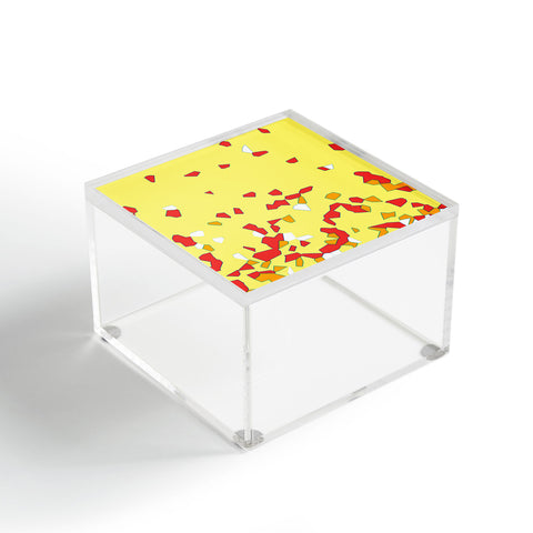 Rosie Brown Shredded Pieces Acrylic Box