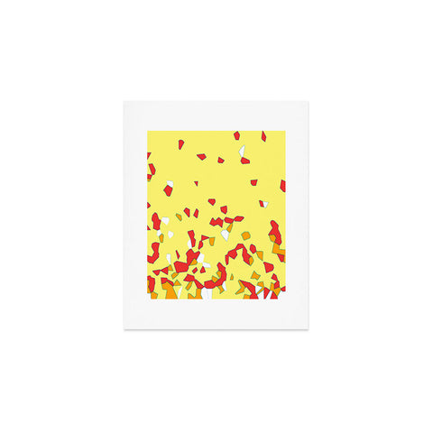 Rosie Brown Shredded Pieces Art Print