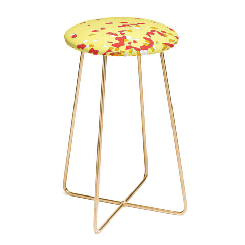 Rosie Brown Shredded Pieces Counter Stool