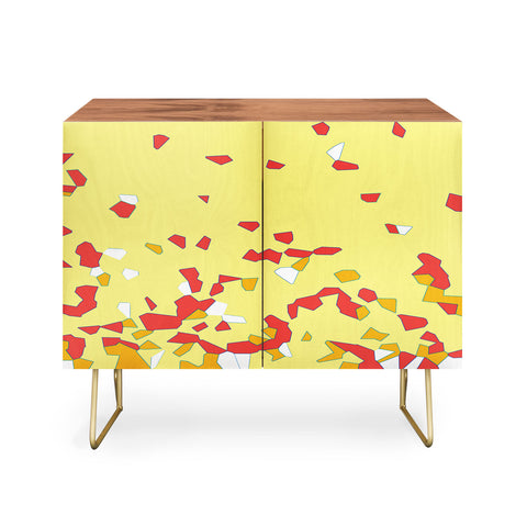 Rosie Brown Shredded Pieces Credenza