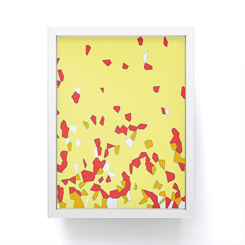 Rosie Brown Shredded Pieces Framed Mini Art Print