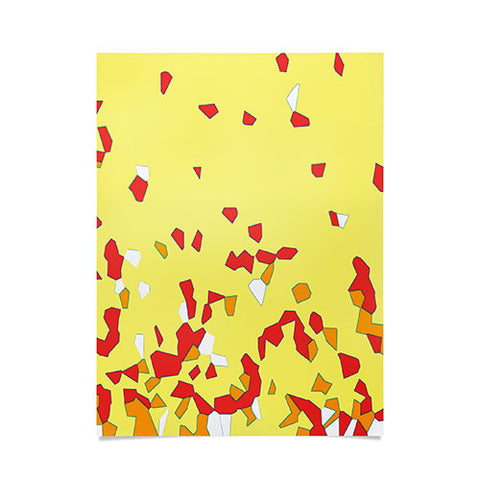 Rosie Brown Shredded Pieces Poster