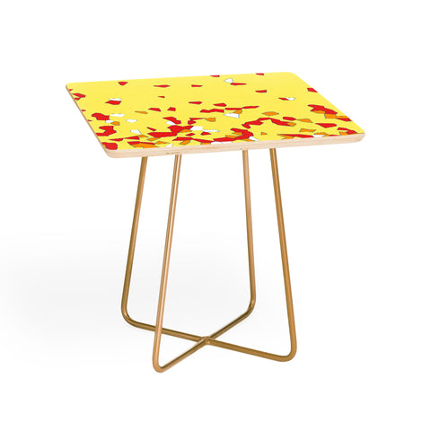 Rosie Brown Shredded Pieces Side Table