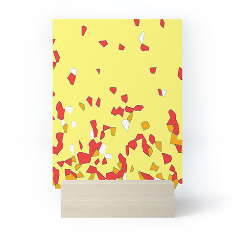 Rosie Brown Shredded Pieces Mini Art Print