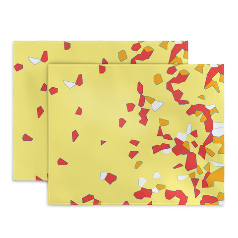 Rosie Brown Shredded Pieces Placemat