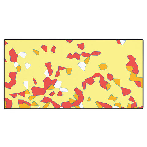 Rosie Brown Shredded Pieces Desk Mat