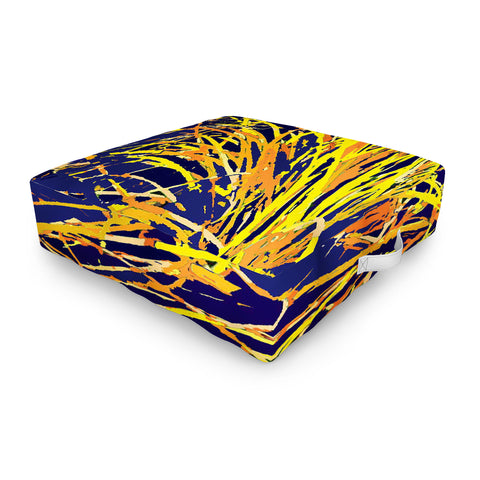 Rosie Brown Silly Strings Outdoor Floor Cushion