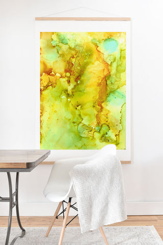 Rosie Brown Sky Peeking Art Print And Hanger