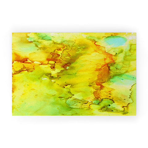 Rosie Brown Sky Peeking Welcome Mat