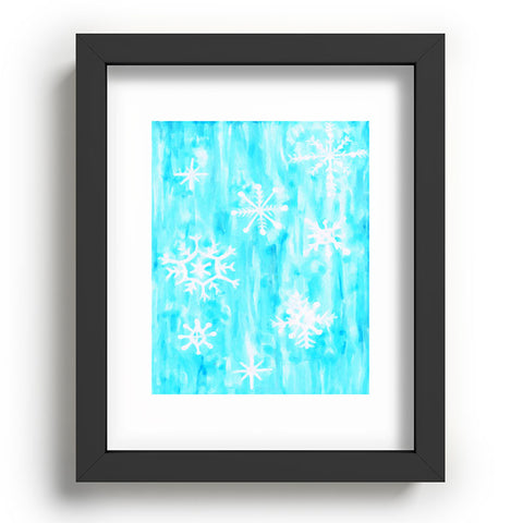 Rosie Brown Snowing Recessed Framing Rectangle