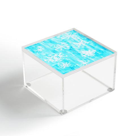 Rosie Brown Snowing Acrylic Box