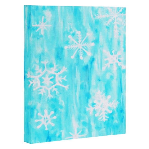 Rosie Brown Snowing Art Canvas