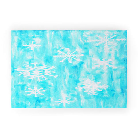 Rosie Brown Snowing Welcome Mat