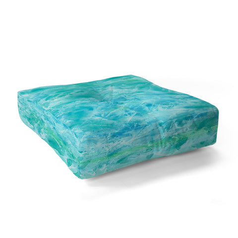 Rosie Brown Sparkling Sea Floor Pillow Square