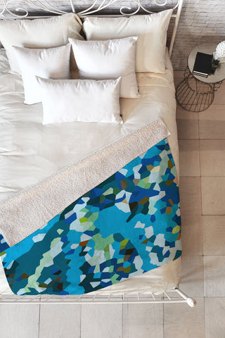 Rosie Brown Sparkling Sky Fleece Throw Blanket