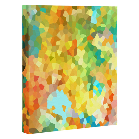 Rosie Brown Splattered Paint Art Canvas