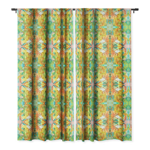 Rosie Brown Splattered Paint Blackout Window Curtain