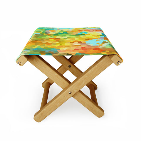 Rosie Brown Splattered Paint Folding Stool
