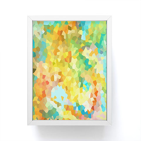 Rosie Brown Splattered Paint Framed Mini Art Print