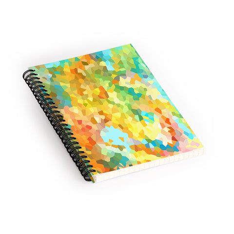Rosie Brown Splattered Paint Spiral Notebook