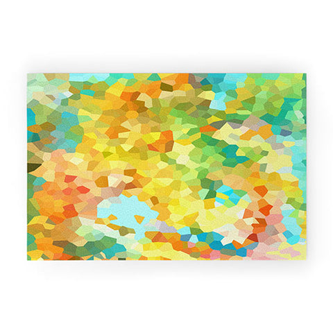 Rosie Brown Splattered Paint Welcome Mat