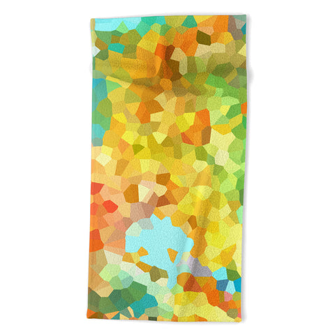 Rosie Brown Splattered Paint Beach Towel