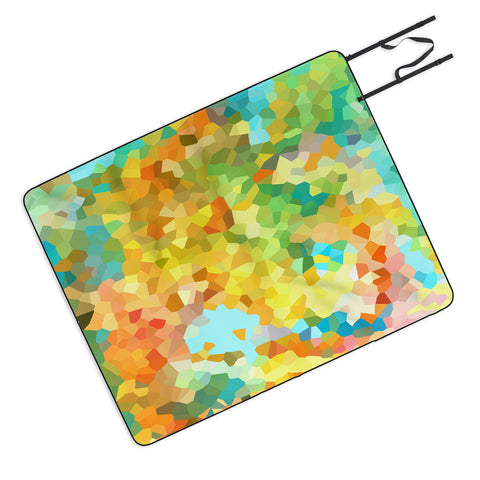 Rosie Brown Splattered Paint Picnic Blanket