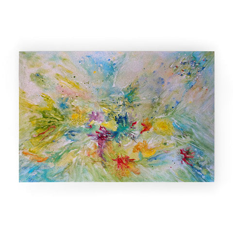 Rosie Brown Spring Burst Welcome Mat