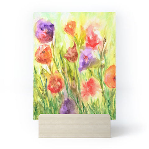 Rosie Brown Summer Flowers Mini Art Print