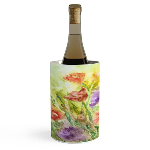 Rosie Brown Summer Flowers Wine Chiller