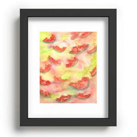 Rosie Brown Summer Fruit Recessed Framing Rectangle