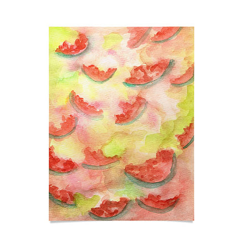 Rosie Brown Summer Fruit Poster