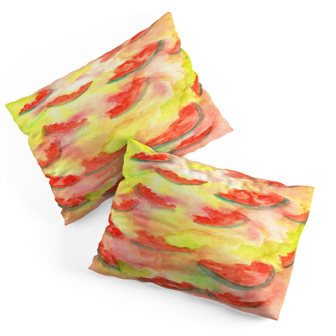 Rosie Brown Summer Fruit Pillow Shams