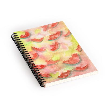 Rosie Brown Summer Fruit Spiral Notebook