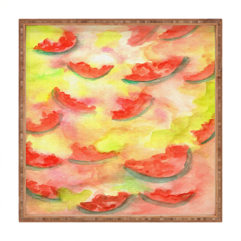 Rosie Brown Summer Fruit Square Tray