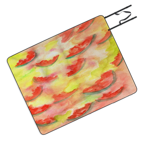 Rosie Brown Summer Fruit Picnic Blanket