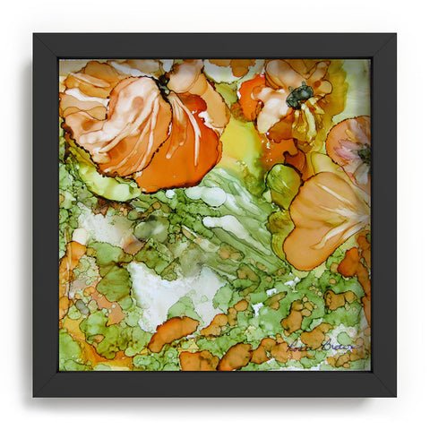 Rosie Brown Summer in Orange Recessed Framing Square