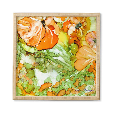 Rosie Brown Summer in Orange Framed Wall Art