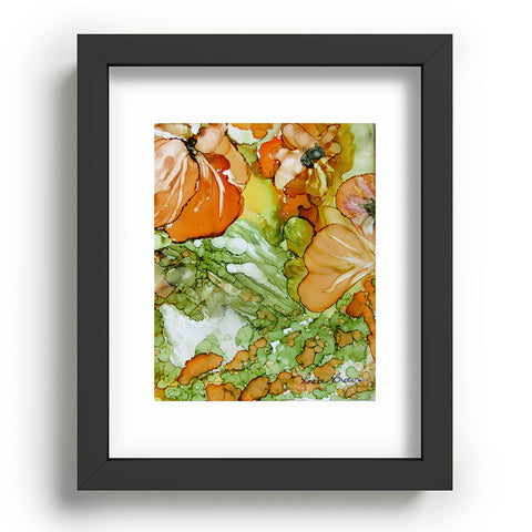 Rosie Brown Summer in Orange Recessed Framing Rectangle