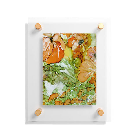 Rosie Brown Summer in Orange Floating Acrylic Print