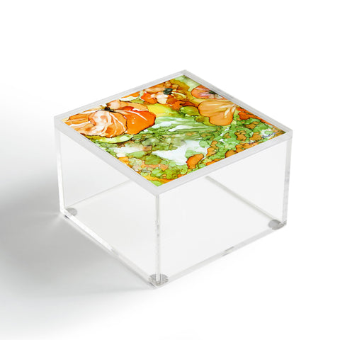 Rosie Brown Summer in Orange Acrylic Box