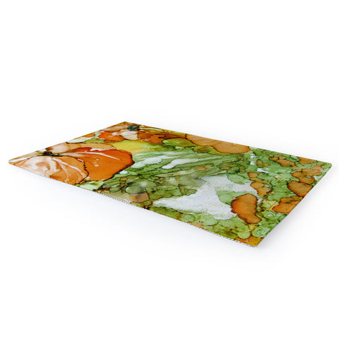 Rosie Brown Summer in Orange Area Rug