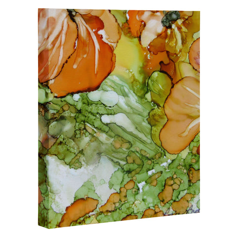 Rosie Brown Summer in Orange Art Canvas