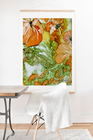 Rosie Brown Summer in Orange Art Print And Hanger