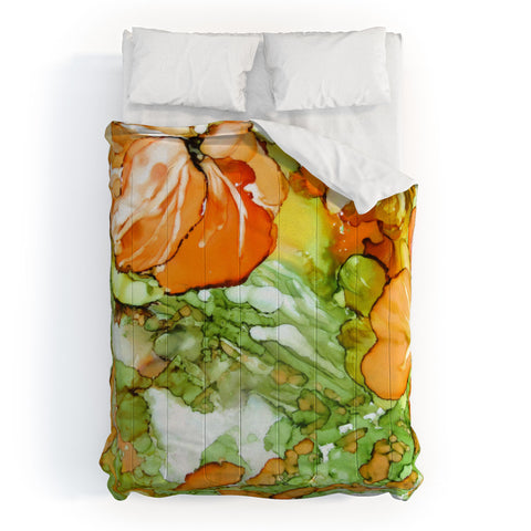 Rosie Brown Summer in Orange Comforter