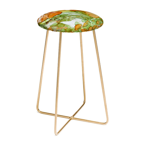 Rosie Brown Summer in Orange Counter Stool