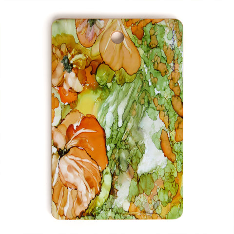 Rosie Brown Summer in Orange Cutting Board Rectangle