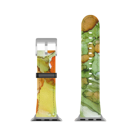 Rosie Brown Summer in Orange Apple Watch Band